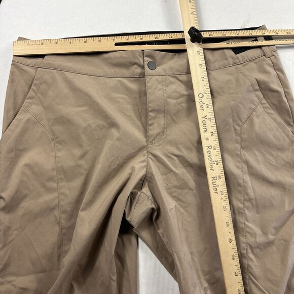 Flylow Women’s Outdoor Utility Pants Size 12 Beige Hiking Climbing Activewear - Picture 7 of 11